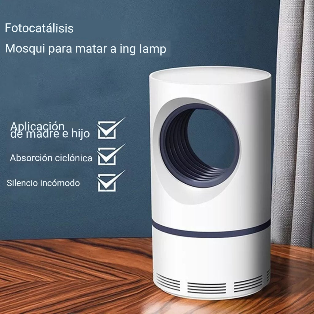 Luz Lampara mata mosquitos sancudos Qc