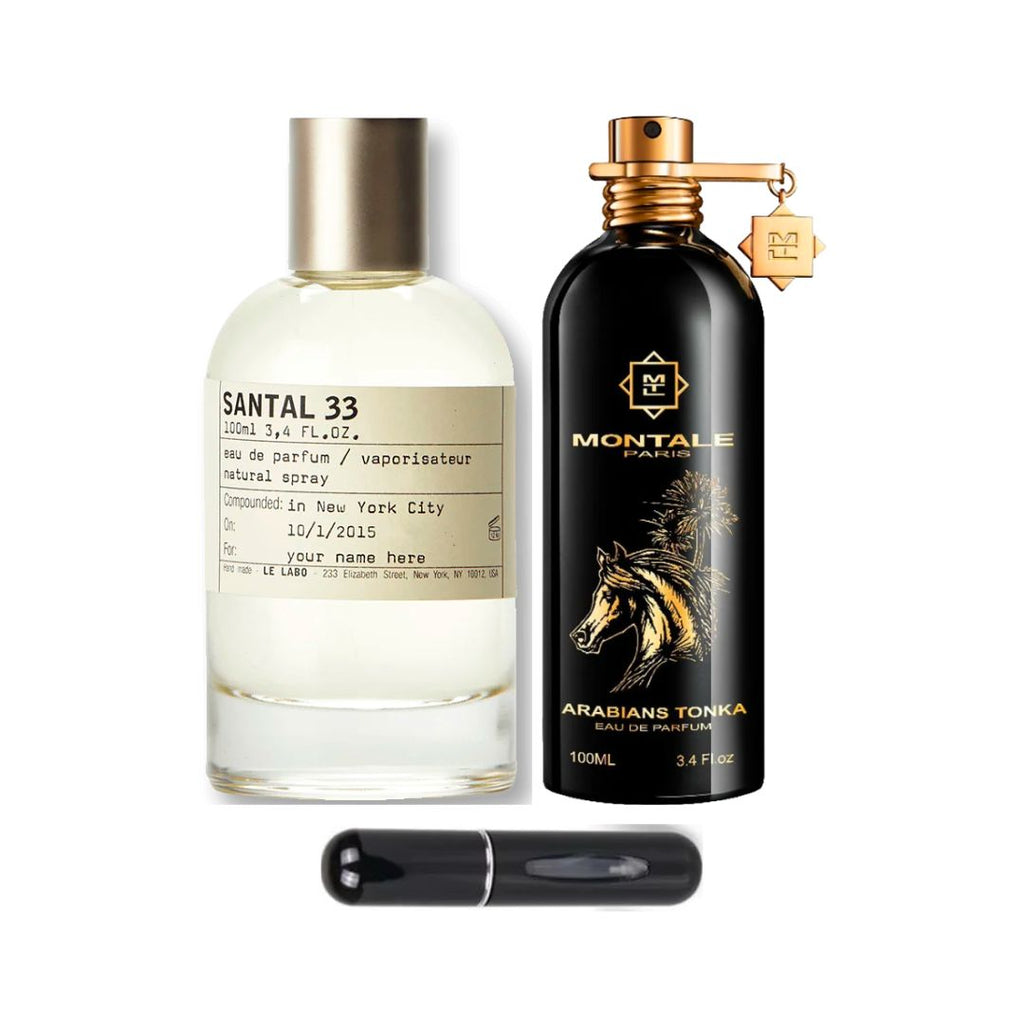 PERFUMES SANTAL33+ARABIANSTONKA+PERFUMERO