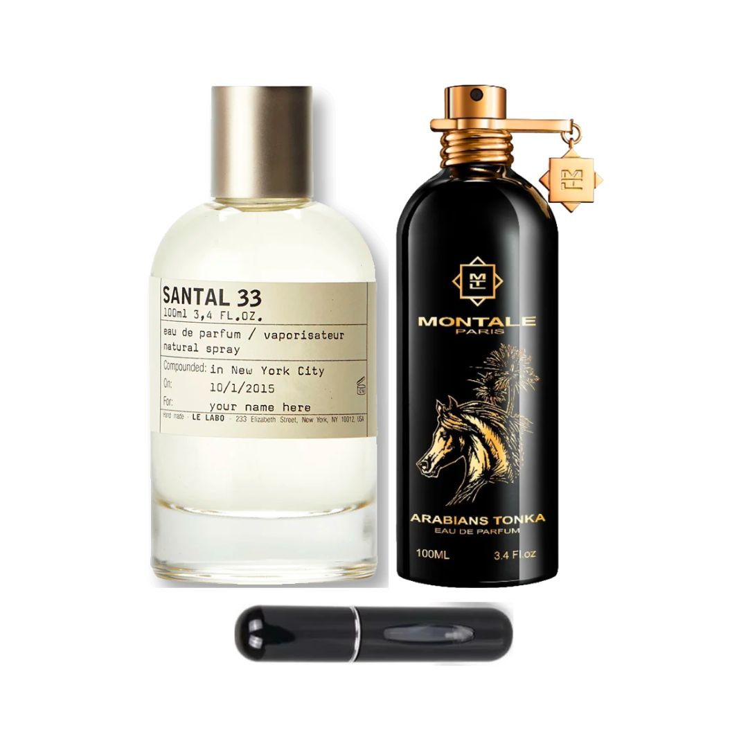PERFUMES SANTAL33+ARABIANSTONKA+PERFUMERO