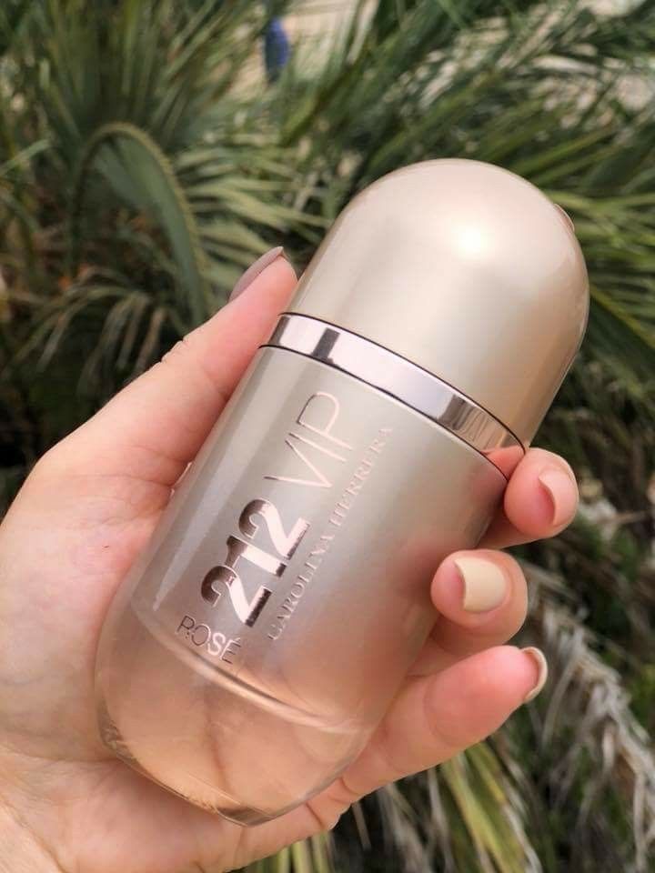 2 UNIDADES 212 VIP ROSE + PERFUMERO